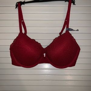 brand new red aerie bra size 34c